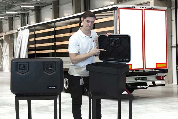 Инструментальные ящики на грузовик - DAKEN серия WELVET